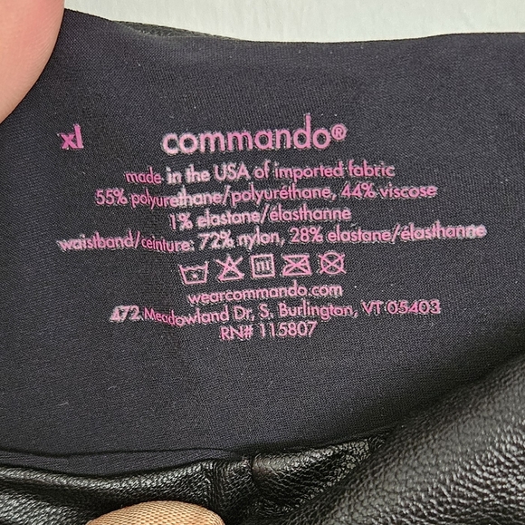 Commando leather leggings - Picture 3 of 4